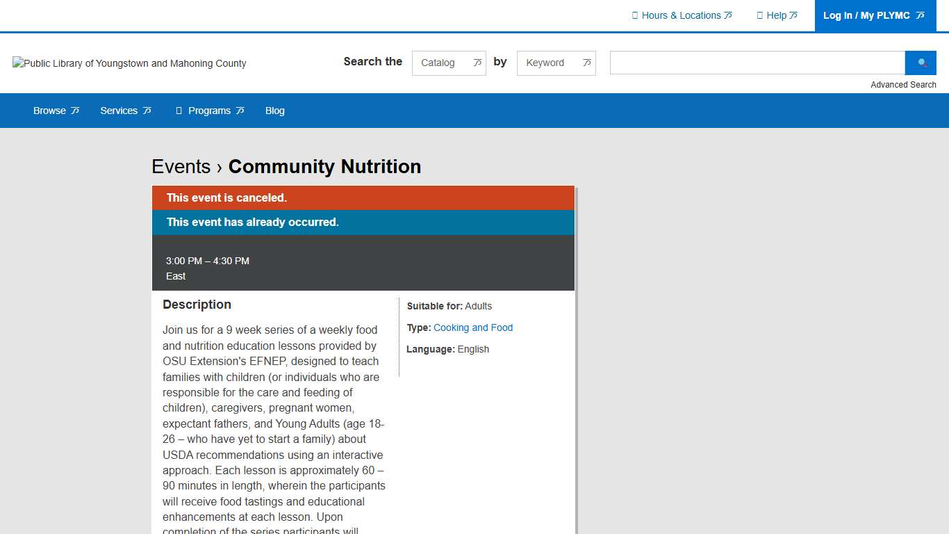 Community Nutrition